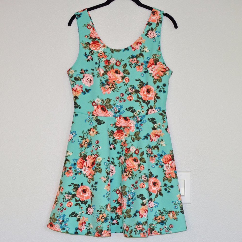 No Boundaries flower print stretchy sundress 11